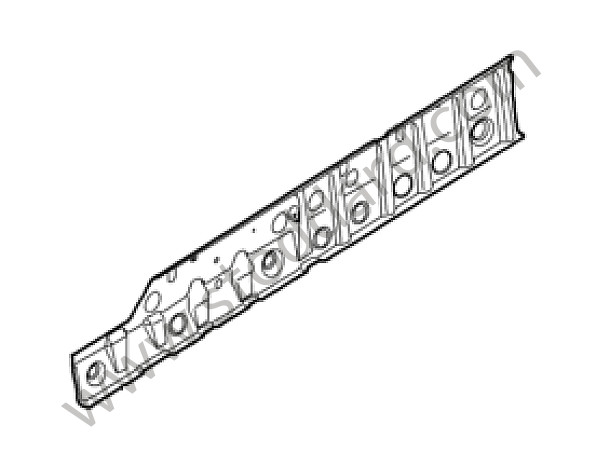 99750133000GRV - RETAINING BRACKET for Porsche 997 05-08 &bull; 2005 &bull; 997 C2S &bull; Cabrio &bull; Manual Gearbox, 6 Speed