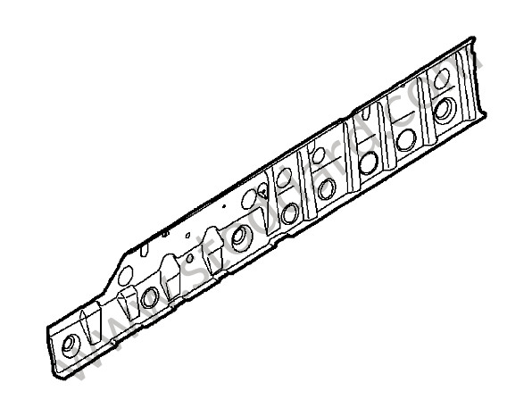 99750133000GRV - RETAINING BRACKET for Porsche 997 Turbo 07-09 &bull; 2007 &bull; 997 Turbo &bull; Coupe &bull; Manual Gearbox, 6 Speed