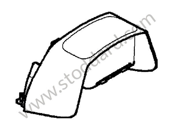 99755398305B9A - EXTENSION for Porsche 997 Gt3 / Gt3-2 &bull; 2007 &bull; 997 Gt3 3.6 &bull; Coupe &bull; Manual Gearbox, 6 Speed