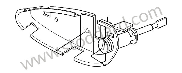 99753896302 - SUPPORT for Porsche 997 Turbo 10-13 &bull; 2010 &bull; 997 Turbo &bull; Coupe &bull; Manual Gearbox, 6 Speed