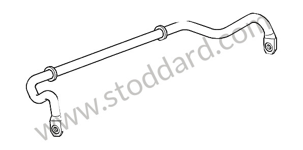 99634370124 - STABILISER for Porsche 996 &bull; 2004 &bull; 996 Carrera 2 &bull; Targa &bull; Automatic Gearbox