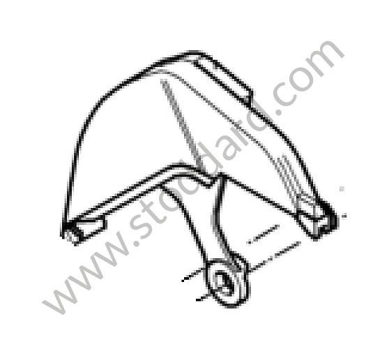 95542340900 - COVER for Porsche Cayenne 955 03-06 &bull; 2006 &bull; Cayenne S V8 &bull; Manual Gearbox, 6 Speed