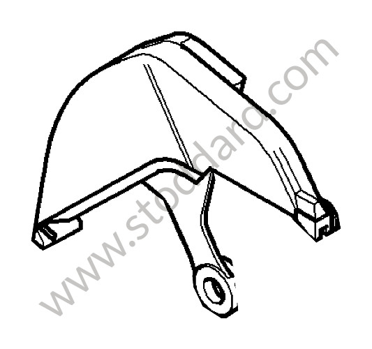 95542340900 - COVER for Porsche Cayenne 957 07-10 &bull; 2010 &bull; Cayenne Diesel &bull; Automatic Gearbox
