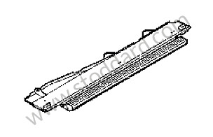 RUNNING BOARD satin aluminium / satin aluminium (4W9) / ALUMINIUM / RIGHT / OPTION: SIDE PROTECTION RUNNING BOARD (Option code: IVR1), OPTION: FRONT END AND SIDE PROTECTION  (Option code: IVR3) (955559620014W9)