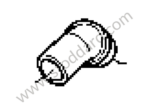 95557258501 - HEATER HOSE for Porsche Cayenne 955 03-06 &bull; 2003 &bull; Cayenne V6 &bull; Manual Gearbox, 6 Speed