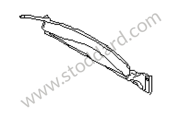 98750124302GRV - TERMINAL PIECE for Porsche Boxster 987 05-08 &bull; 2007 &bull; Boxster 2.7 &bull; Cabrio &bull; Automatic Gearbox