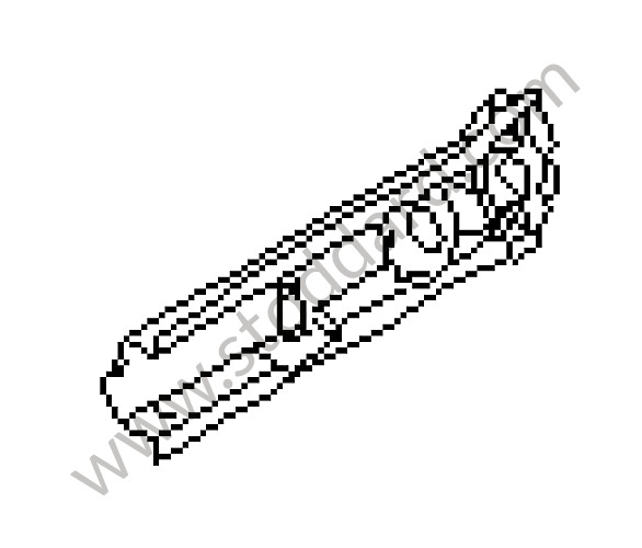 98750197802GRV - SIDE MEMBER for Porsche Boxster 986 97-04 &bull; 2000 &bull; Boxster S 3.2 &bull; Cabrio &bull; Manual Gearbox, 6 Speed