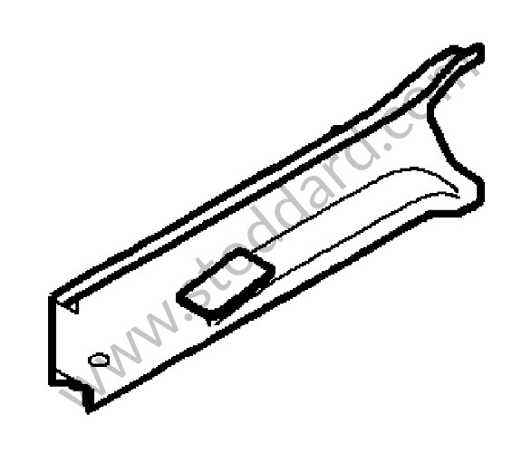 98750197802GRV - SIDE MEMBER for Porsche Cayman 987C 09-12 &bull; 2012 &bull; Cayman 2.9 &bull; Manual Gearbox, 6 Speed