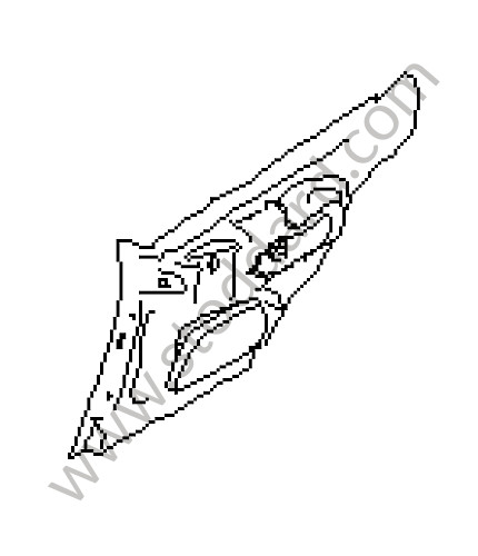 98750208300GRV - SIDE SECTION for Porsche Boxster 987 05-08 &bull; 2005 &bull; Boxster 2.7 &bull; Cabrio &bull; Automatic Gearbox