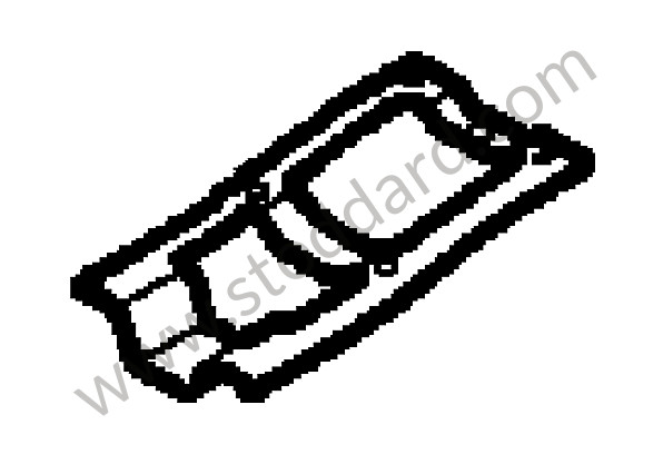 99650165901GRV - BRACKET for Porsche 997 09-12 &bull; 2012 &bull; 997 C2 Gts &bull; Coupe &bull; Pdk Gearbox