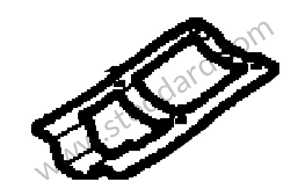 99650165901GRV - BRACKET for Porsche 997 Gt3 / Gt3-2 &bull; 2007 &bull; 997 Gt3 3.6 &bull; Coupe &bull; Manual Gearbox, 6 Speed