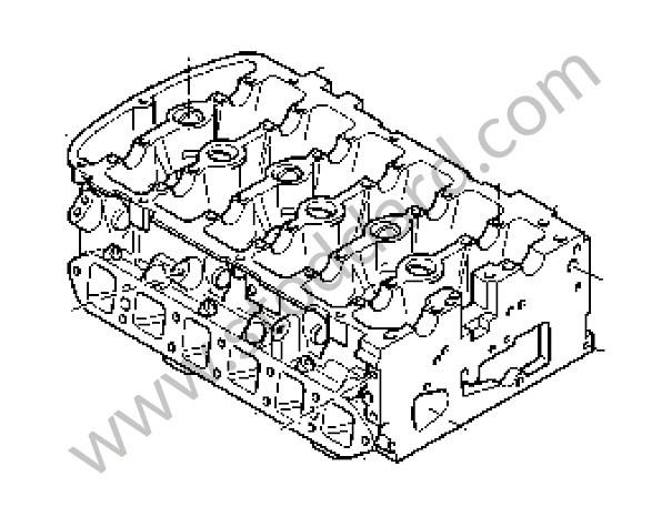 95510490100 - CYLINDER HEAD for Porsche Cayenne 955 03-06 &bull; 2003 &bull; Cayenne V6 &bull; Manual Gearbox, 6 Speed
