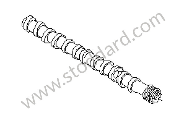 95510510100 - CAMSHAFT for Porsche Cayenne 955 03-06 &bull; 2003 &bull; Cayenne V6 &bull; Manual Gearbox, 6 Speed