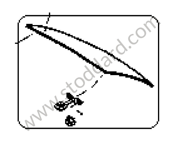 95554501126 - REAR WINDOW for Porsche Cayenne 955 03-06 &bull; 2003 &bull; Cayenne S V8 &bull; Automatic Gearbox