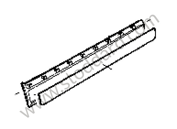 95555967101B41 - STRIP for Porsche Cayenne 955 03-06 &bull; 2006 &bull; Cayenne S V8 &bull; Automatic Gearbox