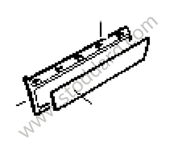 95555968501B41 - STRIP for Porsche Cayenne 955 03-06 &bull; 2006 &bull; Cayenne S V8 &bull; Automatic Gearbox