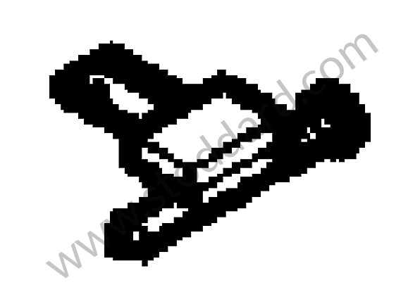 95556290800 - SLIDING PIECE for Porsche Cayenne 957 07-10 &bull; 2007 &bull; Cayenne V6 &bull; Automatic Gearbox
