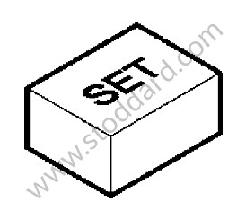 SET OF FASTENING PARTS OPTION: PORSCHE LARGE ROOF SYSTEM (Option code: I3FU)