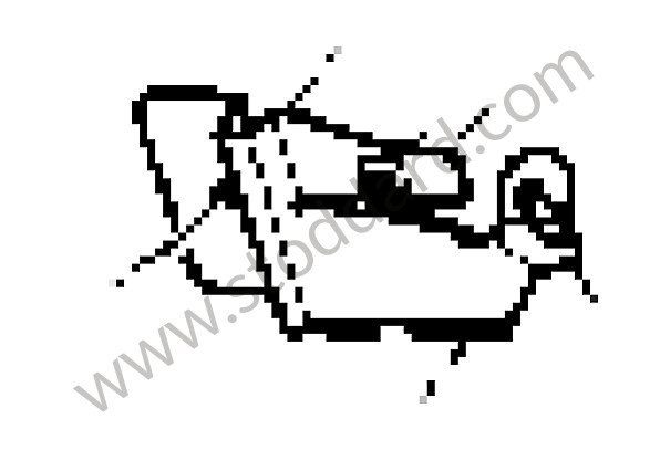 95557240601 - SUPPORT for Porsche Cayenne 955 03-06 &bull; 2003 &bull; Cayenne S V8 &bull; Manual Gearbox, 6 Speed