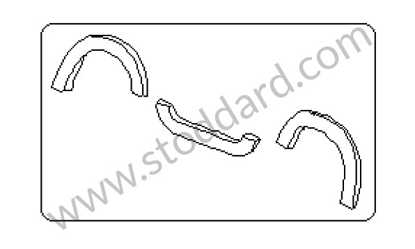 987580311035X6 - LINING for Porsche Boxster 987 05-08 &bull; 2005 &bull; Boxster 2.7 &bull; Cabrio &bull; Automatic Gearbox