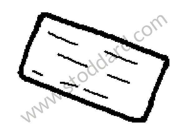 98770140108 - INDICATION STICKER for Porsche Boxster 987 09-12 &bull; 2012 &bull; Boxster 2.9 Black Edition &bull; Cabrio &bull; Pdk Gearbox