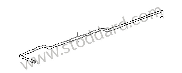 99610622993 - VENT LINE for Porsche 996 Gt3 / Gt3-1 &bull; 2004 &bull; 996 Gt3 &bull; Coupe &bull; Manual Gearbox, 6 Speed