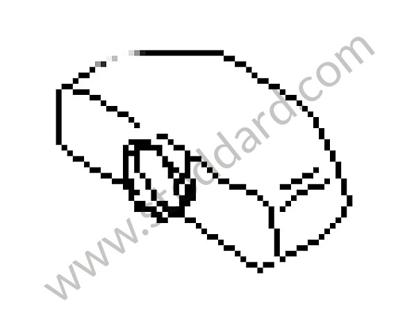 99711115201 - TAIL PIPE for Porsche 997 05-08 &bull; 2005 &bull; 997 C2 &bull; Coupe &bull; Manual Gearbox, 6 Speed