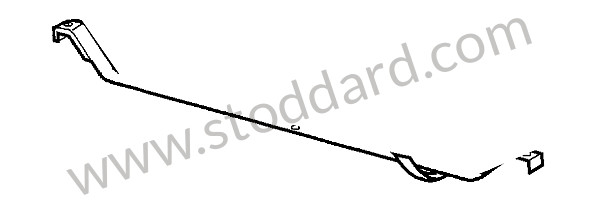 99720110700 - RESTRAINING STRAP for Porsche 997 Gt3 / Gt3-2 &bull; 2007 &bull; 997 Gt3 3.6 &bull; Coupe &bull; Manual Gearbox, 6 Speed