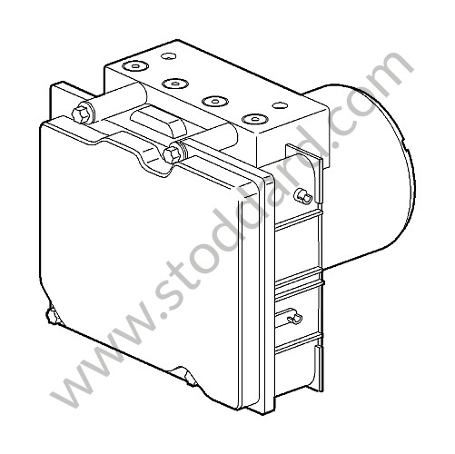 99735595506 - HYDRAULIC UNIT for Porsche 997 05-08 &bull; 2005 &bull; 997 C2 &bull; Coupe &bull; Manual Gearbox, 6 Speed