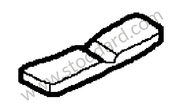 99736144500 - BALANCE STICK-ON WEIGHT for Porsche 997 05-08 &bull; 2007 &bull; 997 C4 &bull; Targa &bull; Automatic Gearbox
