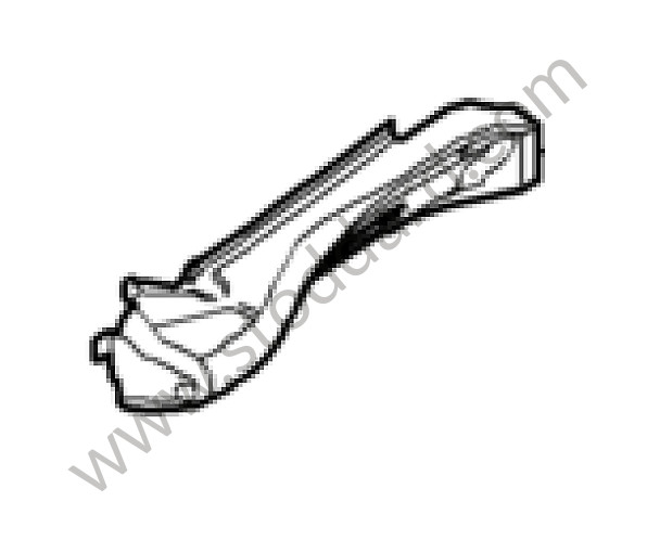 99750216201GRV - SIDE SECTION for Porsche 997 05-08 &bull; 2005 &bull; 997 C2 &bull; Cabrio &bull; Automatic Gearbox