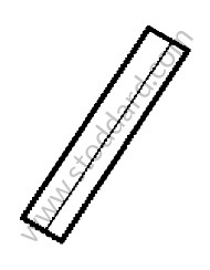 FOAM PART Left-hand drive / OPTION: CD AUTOCHANGER 'PORSCHE' (Option code: I692)