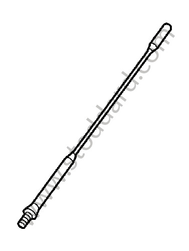 99764722300 - ANTENNA ROD for Porsche Boxster 987 09-12 &bull; 2010 &bull; Boxster 2.9 &bull; Cabrio &bull; Pdk Gearbox