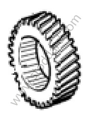 GEAR WHEEL 3RD GEAR / 40/28 RATIO