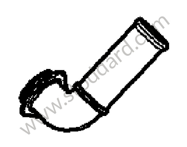 95531415700 - INTAKE CONNECTION for Porsche Cayenne 957 07-10 &bull; 2007 &bull; Cayenne V6 &bull; Automatic Gearbox