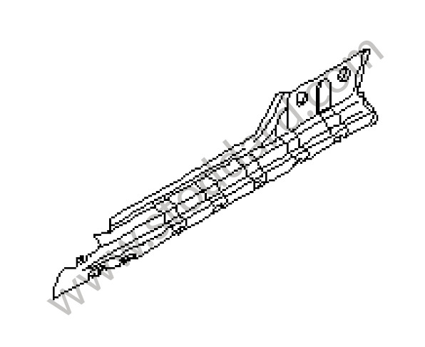 98750266300GRV - REINFORCEMENT for Porsche Cayman 987C 06-08 &bull; 2007 &bull; Cayman 2.7 &bull; Manual Gearbox, 6 Speed