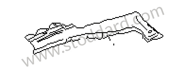 98750286900GRV - REINFORCEMENT for Porsche Cayman 987C 06-08 &bull; 2006 &bull; Cayman S 3.4 &bull; Automatic Gearbox
