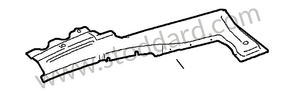 98750286900GRV - REINFORCEMENT for Porsche Cayman 987C 09-12 &bull; 2009 &bull; Cayman S 3.4 &bull; Pdk Gearbox