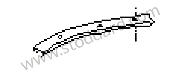98756140200 - RETAINING STRIP for Porsche Boxster 987 05-08 &bull; 2007 &bull; Boxster 2.7 &bull; Cabrio &bull; Automatic Gearbox