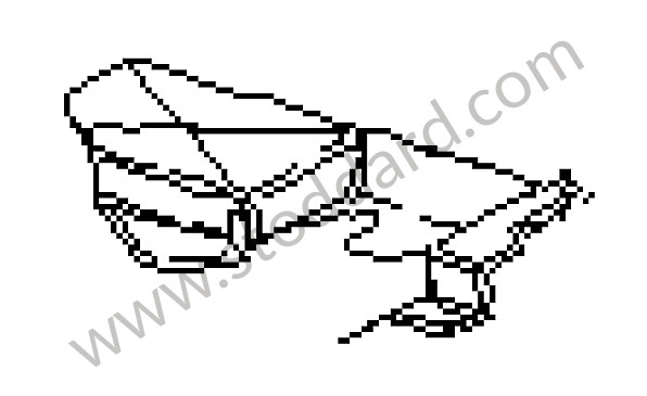 98757575600 - AIR DUCT for Porsche Cayman 987C 06-08 &bull; 2007 &bull; Cayman 2.7 &bull; Automatic Gearbox