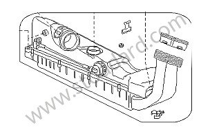 AIR CLEANER OPTION: VEHICLE WITH FACTORY ENGINE KIT (Option code: IX51) (99711092500)