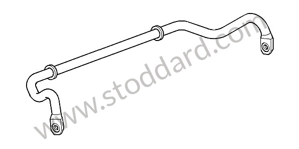 99734370307 - STABILISER for Porsche 997 05-08 &bull; 2006 &bull; 997 C4S &bull; Coupe &bull; Manual Gearbox, 6 Speed