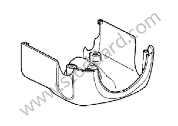 997552979019S5 - SWITCH HOUSING for Porsche 997 Turbo 07-09 &bull; 2007 &bull; 997 Turbo &bull; Coupe &bull; Manual Gearbox, 6 Speed