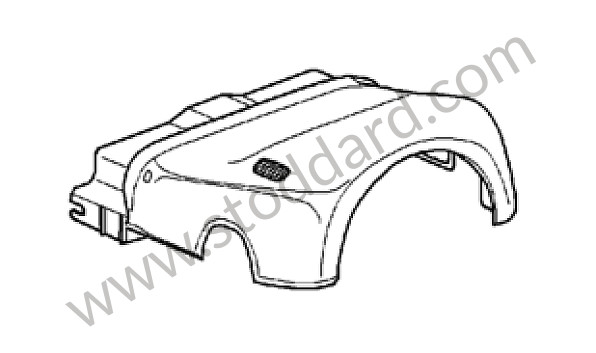99755299700A11 - SWITCH HOUSING for Porsche 997 05-08 &bull; 2007 &bull; 997 C4 &bull; Targa &bull; Automatic Gearbox