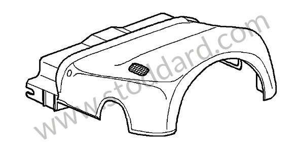 99755299700A11 - SWITCH HOUSING for Porsche 997 Gt3 / Gt3-2 &bull; 2010 &bull; 997 Gt3 3.8 &bull; Coupe &bull; Manual Gearbox, 6 Speed