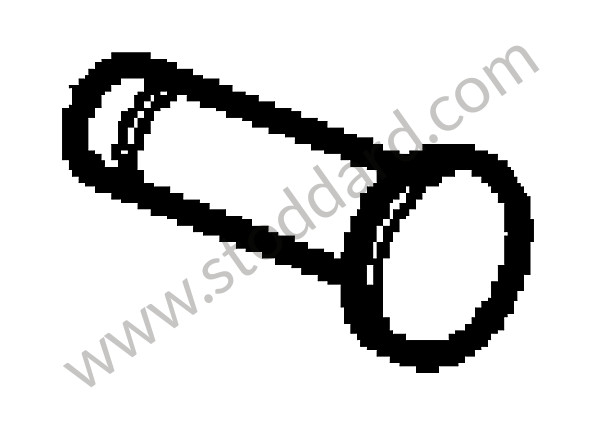 99908804930 - BOLT for Porsche 997 09-12 &bull; 2009 &bull; 997 C2 &bull; Cabrio &bull; Manual Gearbox, 6 Speed