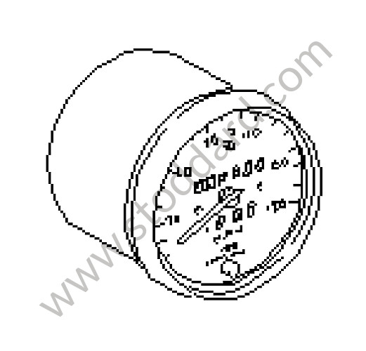 930641508X - SPEEDOMETER 150 MPH for Porsche 911 78-83 &bull; 1978 &bull; 3.0Sc &bull; Targa &bull; Automatic Gearbox