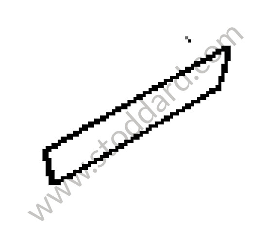 95555929200D7Z - MOULDING for Porsche Cayenne 955 03-06 &bull; 2006 &bull; Cayenne V6 &bull; Manual Gearbox, 6 Speed