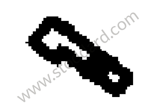 95556291900 - PRESSURE PIECE for Porsche Cayenne 957 07-10 &bull; 2008 &bull; Cayenne Turbo &bull; Automatic Gearbox