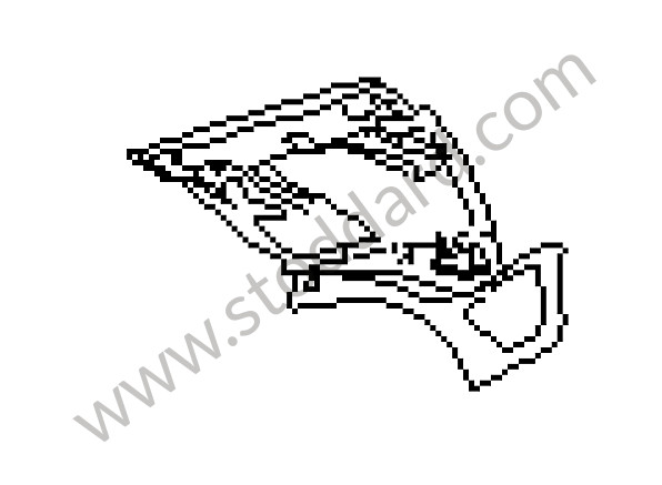 98750210500GRV - SIDE SECTION for Porsche Cayman 987C 06-08 &bull; 2007 &bull; Cayman 2.7 &bull; Automatic Gearbox